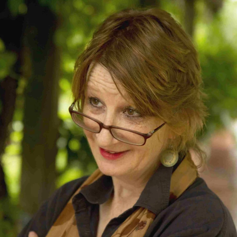 Podcaster and award-winning author Elizabeth Bruce talks about “Universally Adored & Other One Dollar Stories” episode artwork